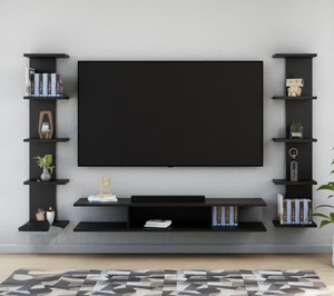 MD Furniturs Tv Cabinet 55 Inch Engineered Wood TV Entertainment Unit