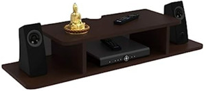 DEION wall mount home theater speaker stand,wifi router stand for wall Engineered Wood TV Entertainment Unit