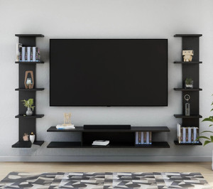 YPG CRAFT Engineered Wood TV Entertainment Unit