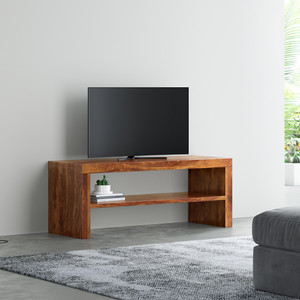 Flipkart Perfect Homes PureWood Sheesham TV Entertainment Unit