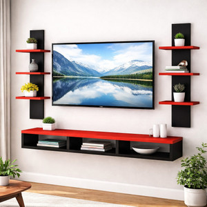 KK KRAFT TV Unit/Cabinet/Shelf Engineered Wood TV Entertainment Unit