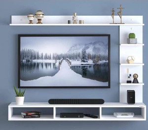 aashidecor Engineered Wood TV Entertainment Unit