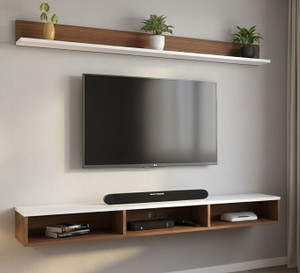 MD Furniturs Tv Cabinet 39 Inch Engineered Wood TV Entertainment Unit