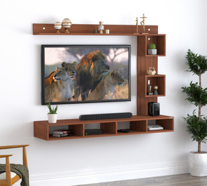 ANIKAA Irina TV Cabinet | Wall TV Unit Engineered Wood TV Entertainment Unit