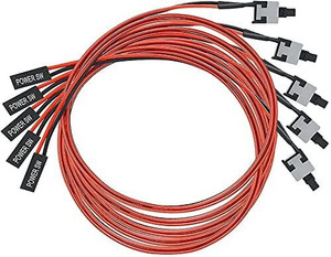 EXPERTRONICS TV-out Cable (Pack Of 5) 2 Pin SW Desktop Power Cable On ...