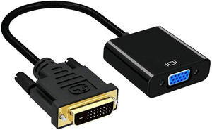 Tobo  TV-out Cable DVI-VGA Adapter Cable 24 +1 Pin Male to VGA Female Video Converter. TD-225TC