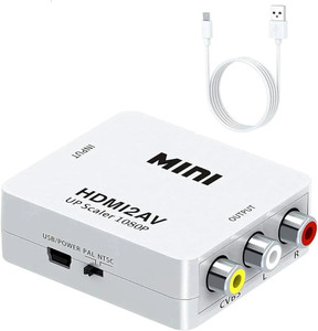 TrustEdge  TV-out Cable HDMI to RCA HDMI to AV HDMI to 3RCA CVBS AV Composite Video Audio Converter