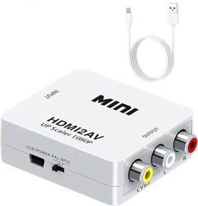 TrustEdge  TV-out Cable HDMI to RCA HDMI to AV HDMI to 3RCA CVBS AV Composite Video Audio Converter