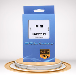 SDMINITEK  TV-out Cable HDMI to RCA Converter | HDMI to AV Adapter with Audio | Mini HDMI2AV Converter