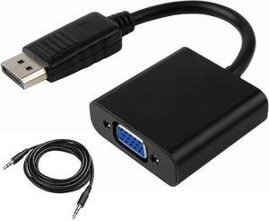 NeroEdge  TV-out Cable HDMI to VGA Adapter HDTV Converter Male to Female with Audio Cable