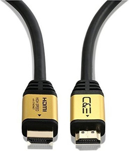 C&E  TV-out Cable Ultra HQ HDMI Cable Male to Male 3 Feet, 2.0V 30AWG 4K*2K/60HZ, 24K Gold Plated Connector