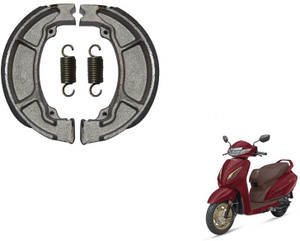 Auto Emporium Hub Motorcycle Brake Shoe With Spring set Compatible