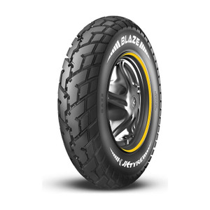 JK TYRE 1S15290A12540JA210BLAZE BA21 90/100-10 Front & Rear Two Wheeler Tyre