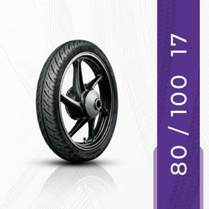 Apollo ActiZip F2 Tubeless 80/100-17 Front Two Wheeler Tyre