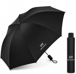 ZAPTVI Pack Of 1 Automatic UV Protection Foldable Umbrella | Waterproof Travel Umbrella Umbrella