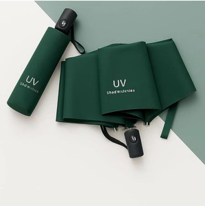 Flipkart SmartBuy 3 Fold Auto Green UV Umbrella - Image 5