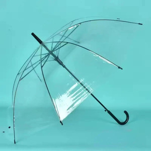 zvonko Clear Transparent, Durable Wind-Resistant Umbrella Umbrella