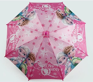GREEN BIRD Cartoon Print Automatic Open Kids Umbrella for Boys and Girls (P42) Umbrella