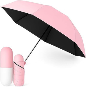 GRYPP Capsule Foldable Mini Umbrella for Men & Women| Pocket Size UV & Rain Protection Umbrella