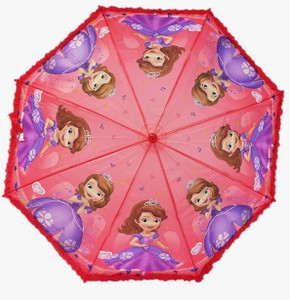 GREEN BIRD Cartoon Print Automatic Open Kids Umbrella for Boys and Girls (P21) Umbrella