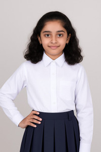 VIJAY TRADERS White Uniform Shirt