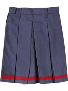 AMBIKASTORES Blue Uniform Skirt