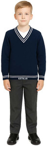 KETKAR Blue Uniform Sweater