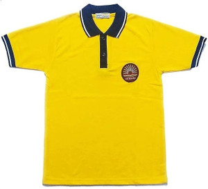 KUPID DRESSES Yellow Uniform T Shirt