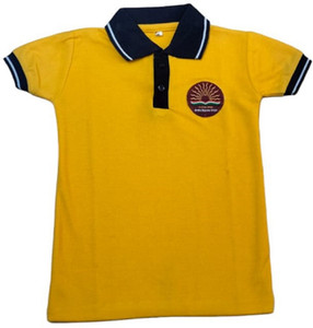 Atharvapparels Yellow Uniform T Shirt