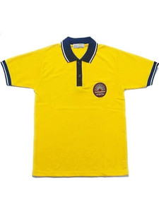 KUPID DRESSES Yellow Uniform T Shirt