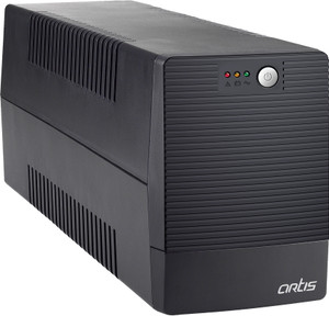 artis 2000VA Line Interactive UPS with 16A INPUT PLUG. 2000VA 230 V Line-interactive Tower Model UPS with Overload Protection 4 Outlet Plugs