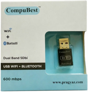 CompuBest Dual Band WiFi 6 + Bluetooth USB Adapter - Image 2