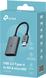 TP-Link UA430 USB 3.0 Type-A to SD & microSD 3.0 Card Reader USB Adapter