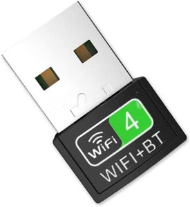 VOOCME Mini USB Bluetooth & WiFi Wireless Adapter Bt 4.2 150Mbps WiFi Dongle Network USB Adapter