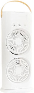 Melbon Dual Spray Fan with Adjustable Mist & Speed – Portable Air Cooler Fblous_spray Mist Fan_89 USB Air Cooler