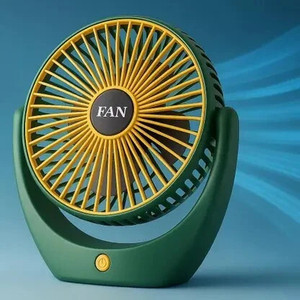 Tazomi Mini USB Charging Desktop Fan Multi-Angle Air Delivery Three Speeds Quiet Table Mini Portable Battery Operated USB Fan
