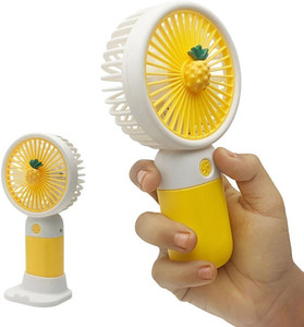 Felinar Mini Portable Rechargeable Hand Fan With Mobile Stand & USB Cable 202-1 USB Fan, Rechargeable Fan, USB Air Cooler
