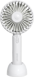UN1QUE MINI X1 -3 Speeds- Rechargeable Powerful Brushless Motor-Indoor and Outdoor USB Fan