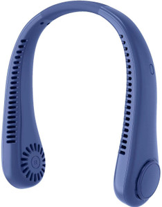 Cubonic Battery Operate Personal, Leafless, Rechargeable, Headphone Design, 3 Speeds Portable Neck Fan, Hands Free Bladeless Fan Rechargeable Fan