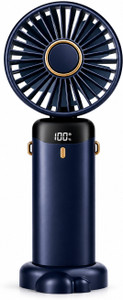 Merphin Merphin N-15 Portable Fan Rechargeable Personal Foldable Fan Digital ...