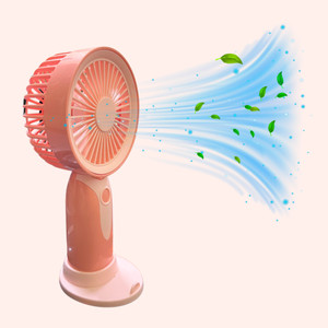 WOYR Premium Quality 3 Speed Rechargeable Portable Mini Fan for Home,Office,Desk Portable Fan|Mini Fan Electric with 500 MAH Lithium Battery|Small Fan Rechargeable Fan