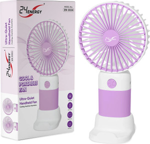 24 ENERGY Wind Blast USB Mini Fan - Purple - Image 6