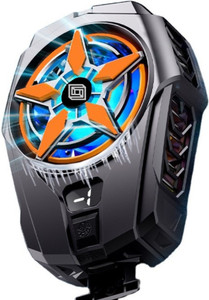 Cubonic Radiator Instant Cooling |LED Display| 2 Fan Speed |Adjustable to all Smartphone SL09 USB Fan