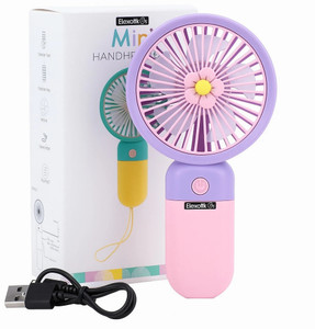 GN Wonders USB Mini Fan | Travel Friendly | Ideal for Outdoor & Indoor Use Portable Pocket Fan for Kids USB Fan
