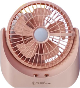 TAKSHA FANS High Speed Rechargeable portable Table Fan with LED Light Battery Powered Portable Fan For Home,Kitchen,Office USB Fan