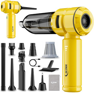 SEZNIK Mustangg 4 in 1 Cordless Hand-held Vacuum Cleaner with Reusable Dust Bag