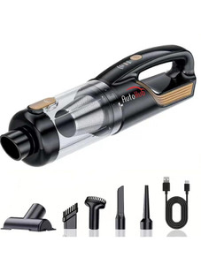 Auto Hub SL-1101 Cordless Vacuum Cleaner with Reusable Dust Bag