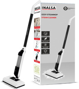 Inalsa Ozoy Steam Mop Multi Purpose Steam Cleaner|2 Mop Cloth & Carpet Slider|Rugs Hand-held Vacuum Cleaner