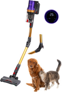 STARQ Flexibend Vacuum Cleaner with Pet Grooming Kit Cordless Vacuum Cleaner with Reusable Dust Bag, 2 in 1 Mopping and Vacuum