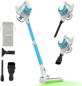 Costar Stick 3-in-1 Handheld Vacuum Cleaner For Home Use Wet and Dry, Cordless Vacuum Cleaner with Reusable Dust Bag